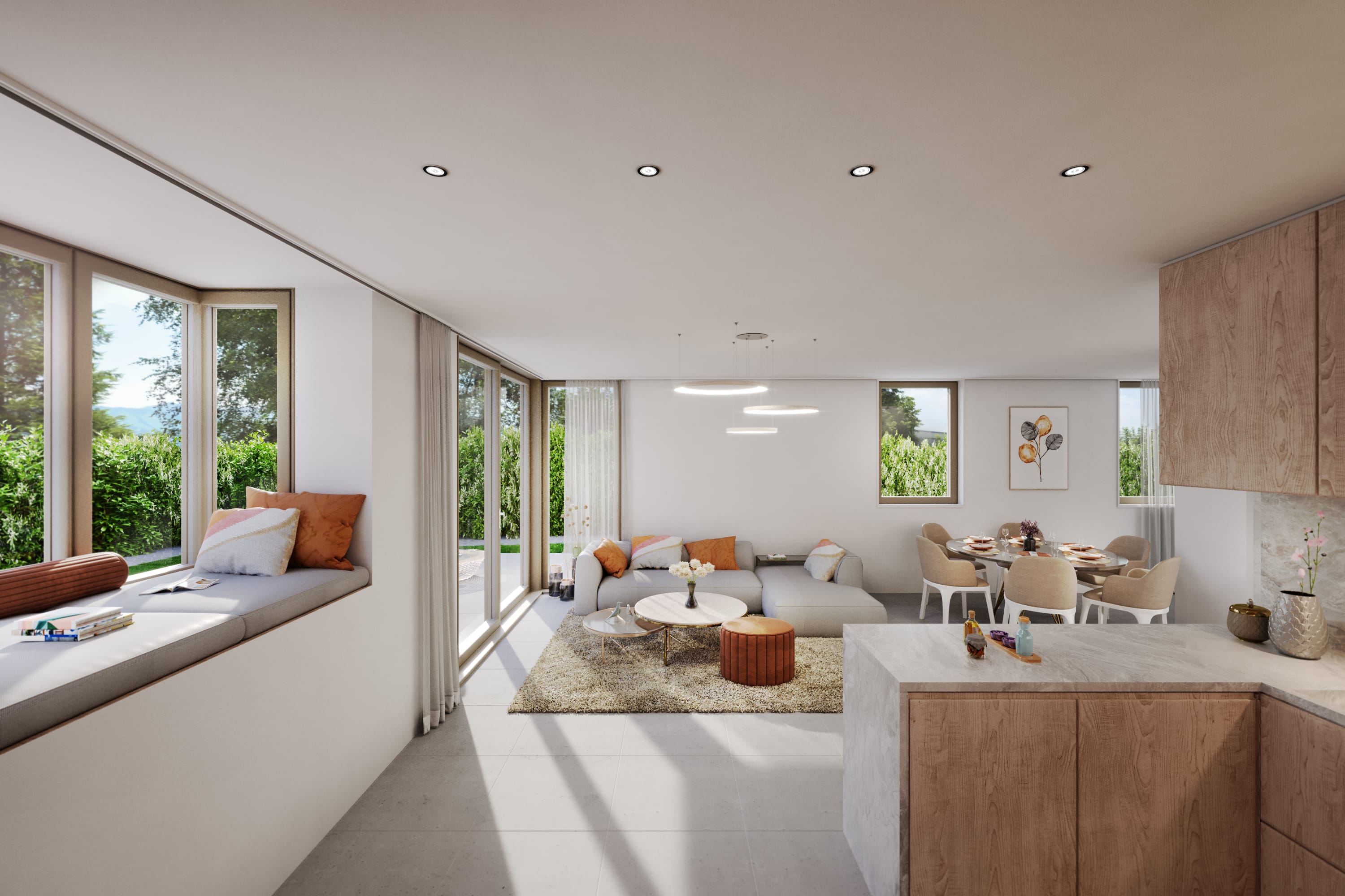 Villas-Parqueterie-INTg2 Une chambre dans une villa à Rossens | Villas-Rossin